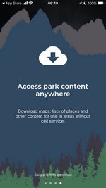 Nieuwe app National Park