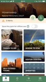 Nieuwe app National Park