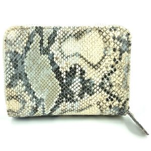 Portemonnee slangenprint PU leer