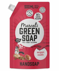 Marcel's Green Soap Handzeep Navul Stazak Argan & Oudh