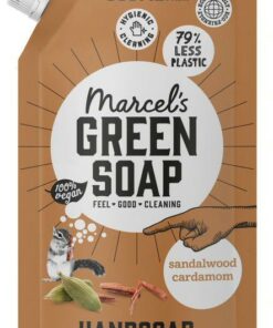 Marcel's Green Soap Handzeep Navul Stazak Sandelhout & Kardemom