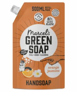 Marcel's Green Soap Handzeep Navul Stazak Sinaasappel & Jasmijn