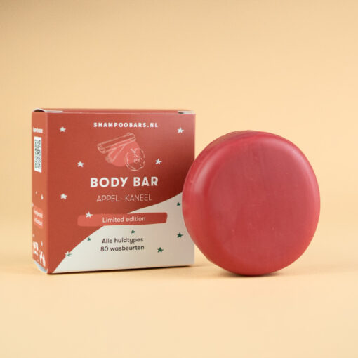 Appel-kaneel Body bar Shampoobars