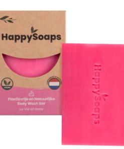 HappySoaps body bar La Vie en Rose productfoto