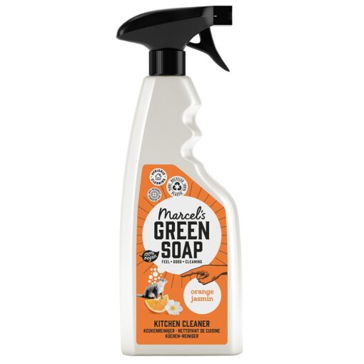Marcel's Green Soap keukenreiniger Spray Sinaasappel & Jasmijn