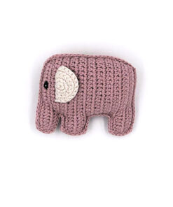 Pebblechild - Roze Olijke olifant rammelaar