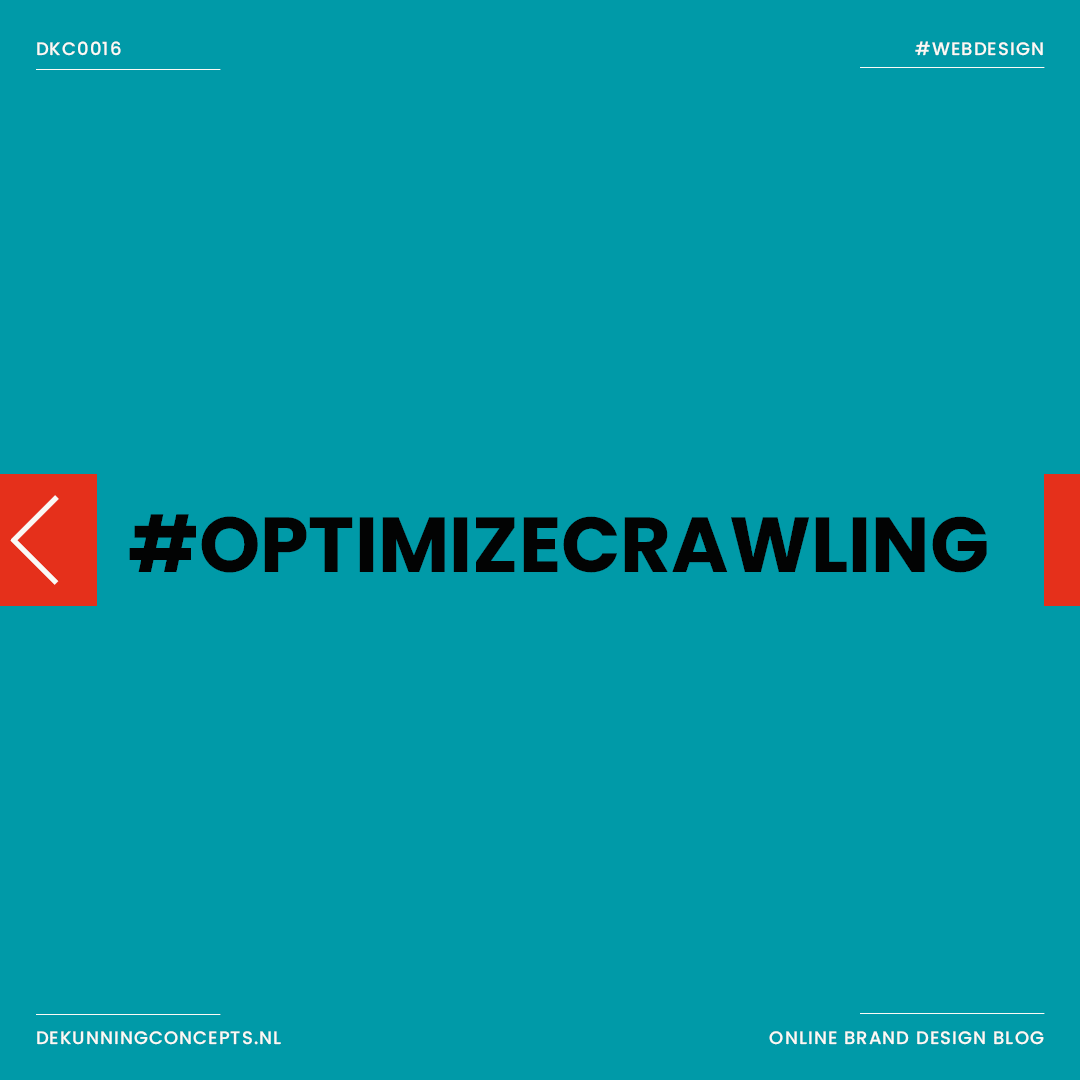 Gebruik de #, #optimizecrawling