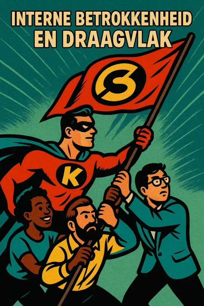 Je hebt een sterke interne merkcultuur nodig om draagvlak te creeeren. 