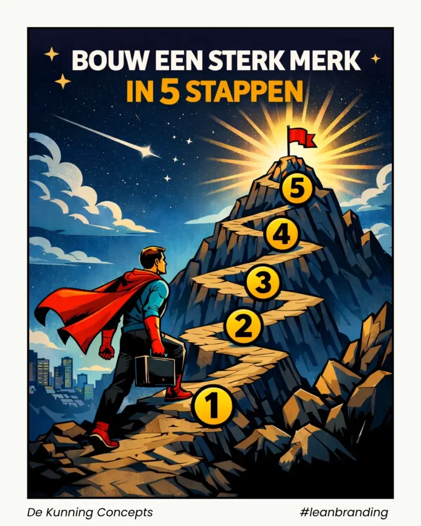 Een sterk merk bouwen doe je zo