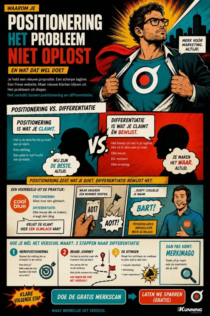 positionering Positionering versus differentiatie