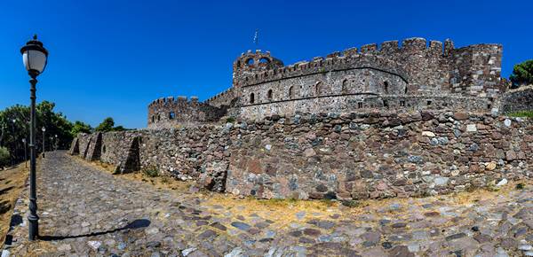 Het kasteel van Mytilini