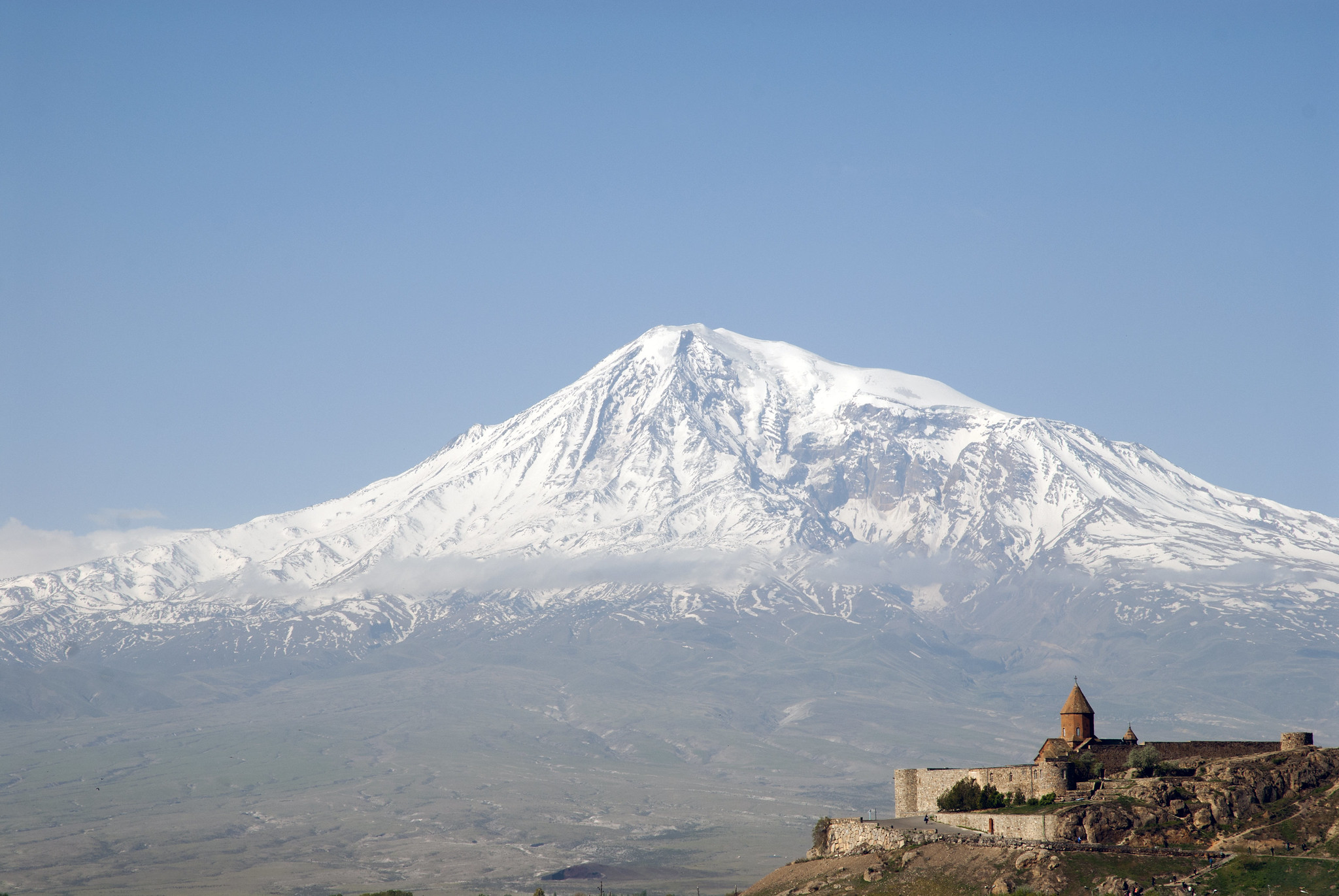 Khor Virap monastery. Urbex fotoreis Armenië