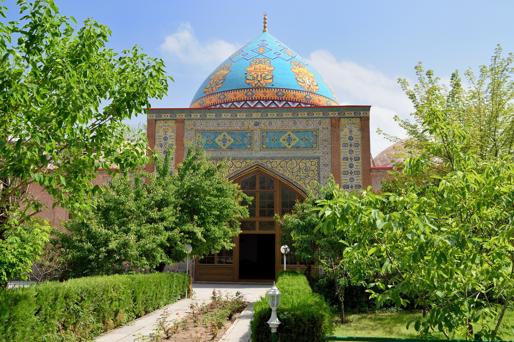 Blue mosque Yerevan Programma cultuur fotoreis Armenië