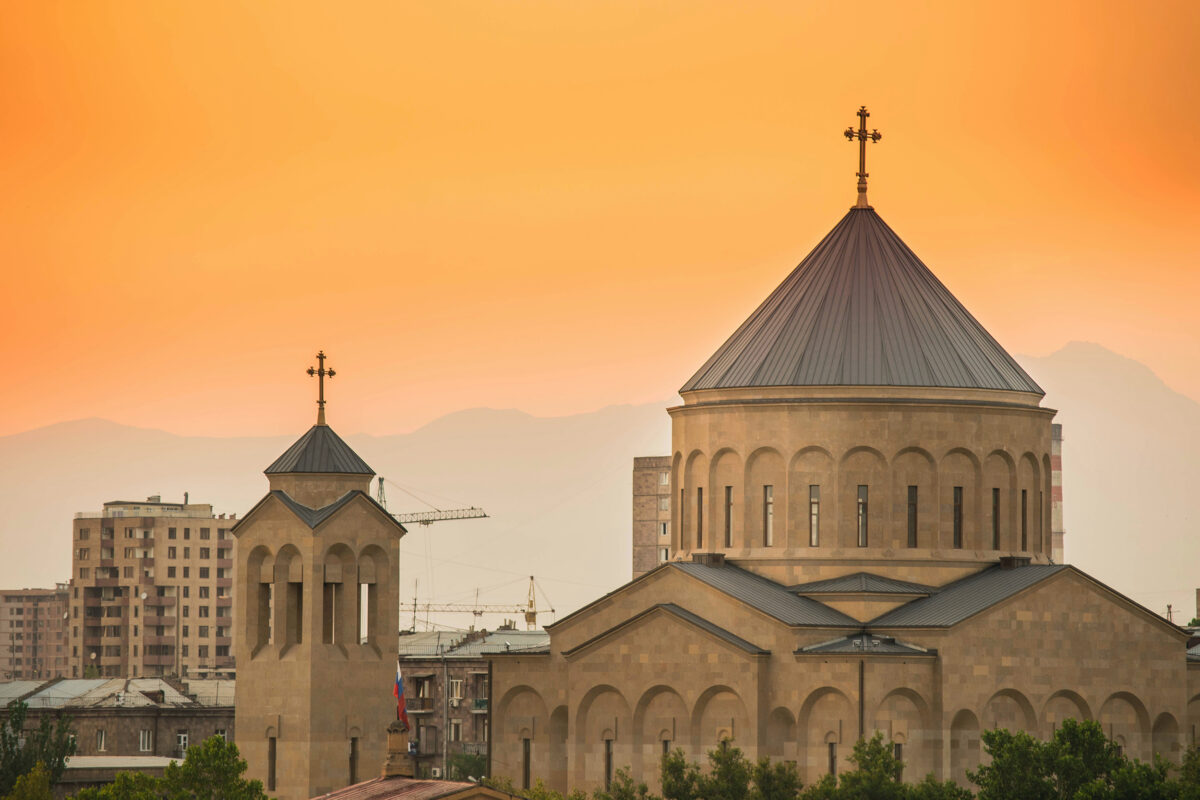 Cathedral Yerevan Armenia Programma cultuur fotoreis Armenië
