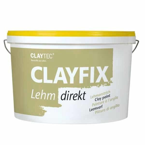 Claytec Clayfix Gladde Leemverf emmer kleuren