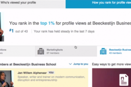 Ranking the stars op LinkedIn