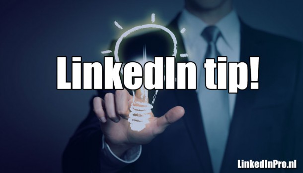 Aanpassen van je public profile URL op LinkedIn. Eenvoudig maar effectief.