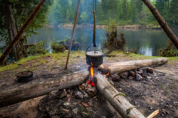 Koken in buitenlucht
