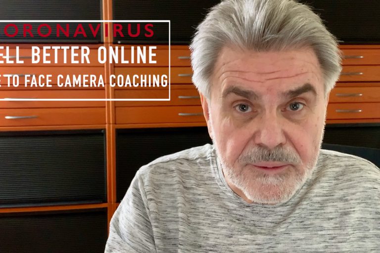 Live online video conference coaching for sales teams