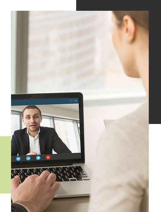 virtual video conference coaching