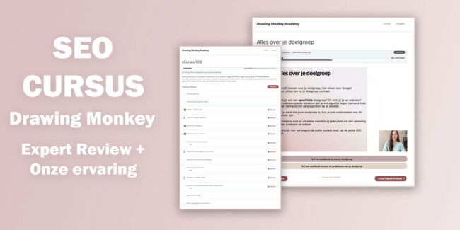 seo cursus drawing monkey