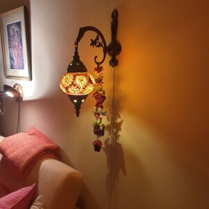 Shakti Bloemenmala Tonny Bol bloemenketting schemerlamp gezellige decoratief zitkamer schemering workshops