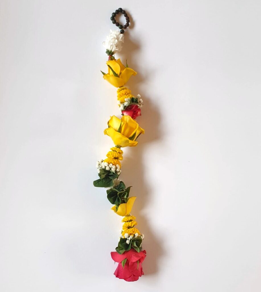 Shakti Bloemenmala Tonny Bol gele rode rozen paasslinger gipskruid lente voorjaarsworkshop Berg en Dal