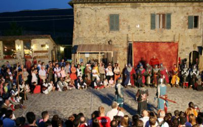Middeleeuws feest in Monteriggioni