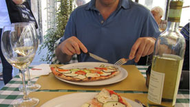 Lunch en diner in Florence
