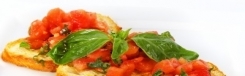 Bruschetta met tomaat