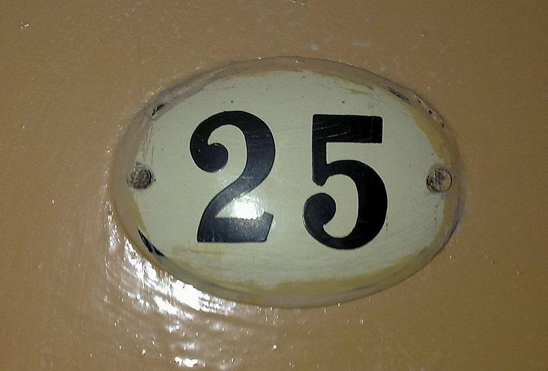 "25" - door Grzegorz W. Tężycki, CC BY-SA 3.0 